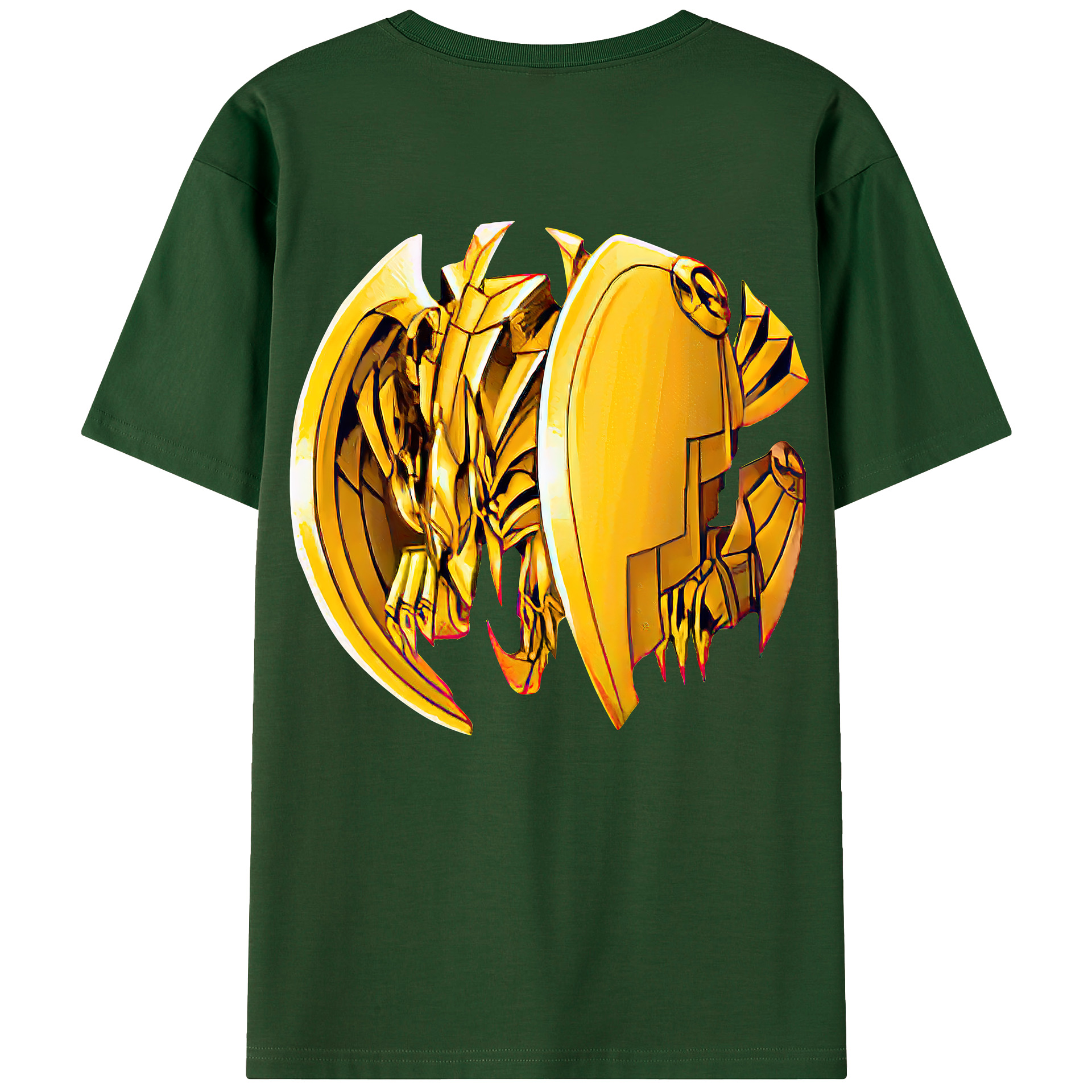（画像用） 遊☆戯☆王 Yu-Gi-Oh! 綿100％半袖Tシャツ（背面プリント）